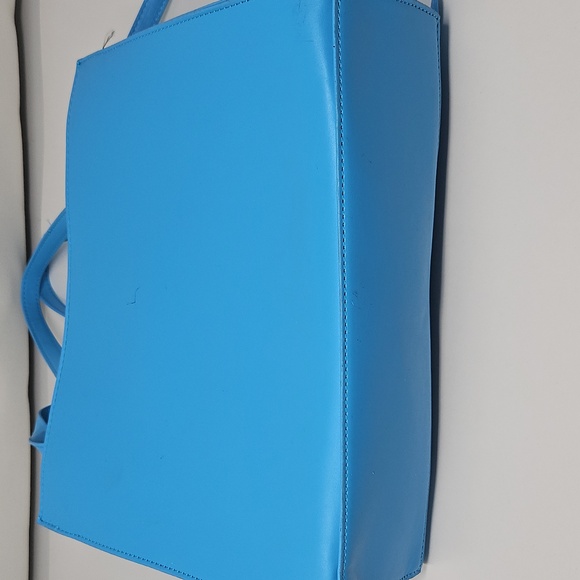 Telfar Women's Medium Blue Tote Bag - Picture 13 of 16